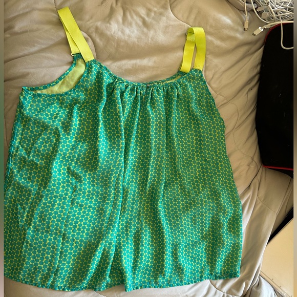 Lane Bryant - Size 20  Strappy Chemise - Yellow & Lime Green - Picture 12 of 16